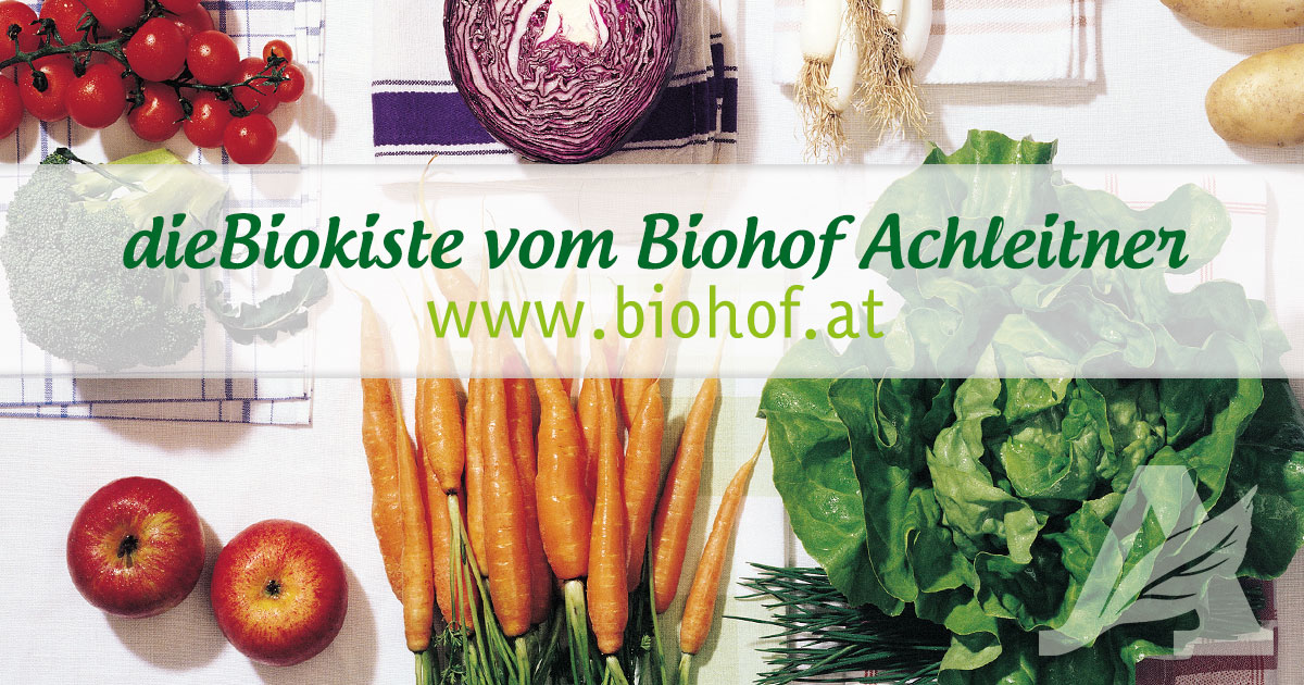 Biohof Achleitner BioLebensmittel frei Haus